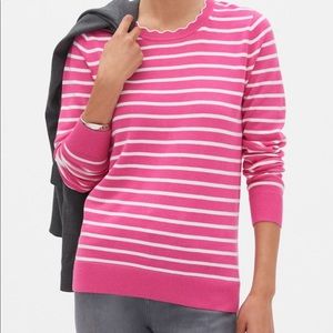 Banana Republic Scalloped Sweater